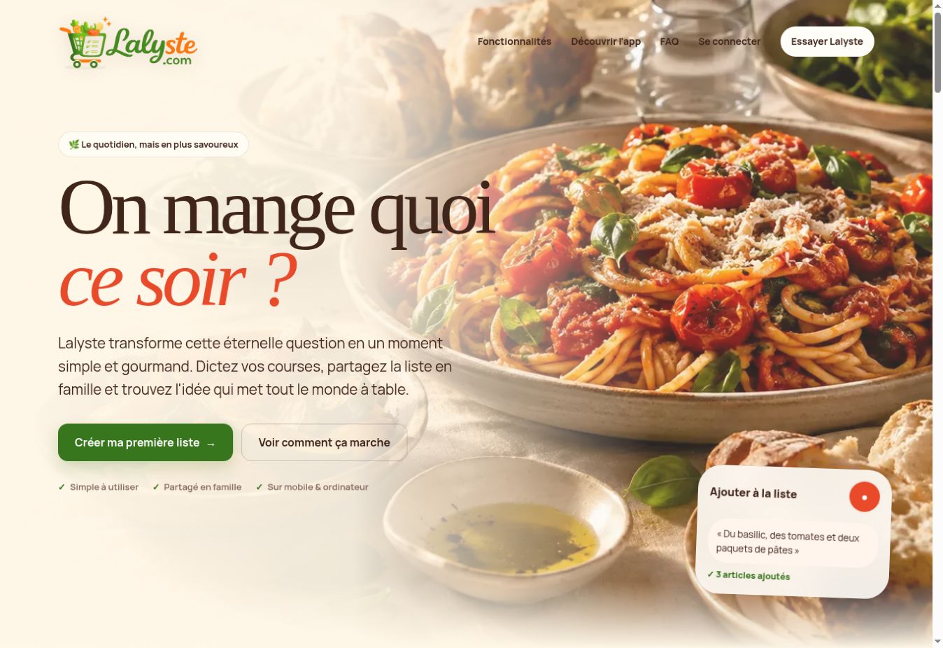 Site internet Lalyste